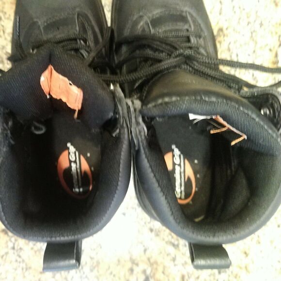 GENUINE GRIP 7800 Size 7W Women's Motorcycle / Leather Work Boot Steel Toe Black - Picture 11 of 12